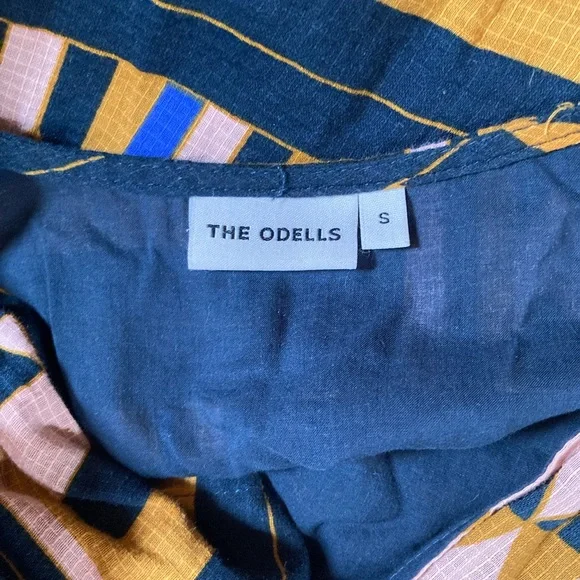 The Odells Multicolor maxi dress Anthropologie Small - Picture 2 of 11